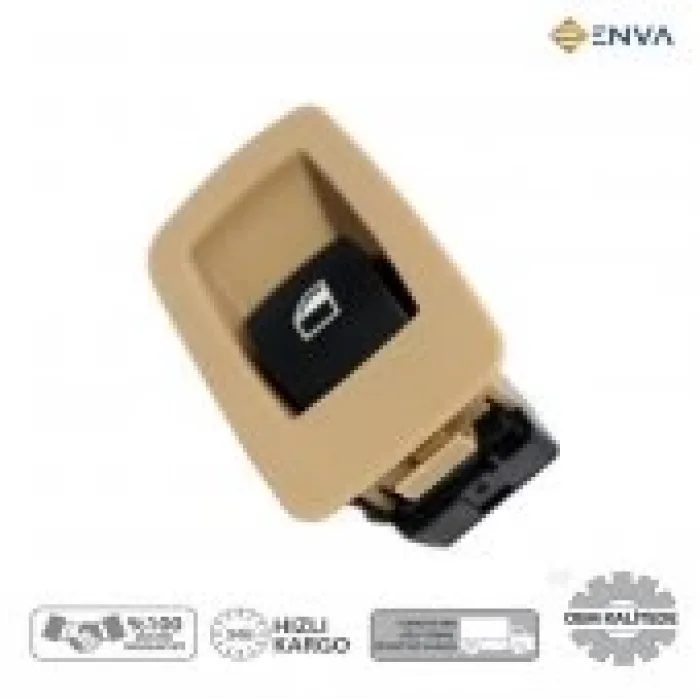 Bmw X5 Sağ Ön - Sağ / Sol Arka Kapı Cam Açma Düğmesi 2007-2012 b
