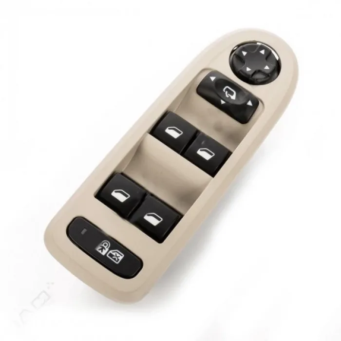 Citröen C5 Cam Açma Kapatma Düğmesi Anahtarı 2008-2015 krem