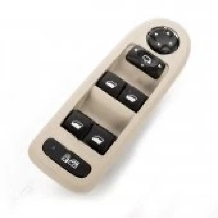 Citröen C5 Cam Açma Kapatma Düğmesi Anahtarı 2008-2015 krem