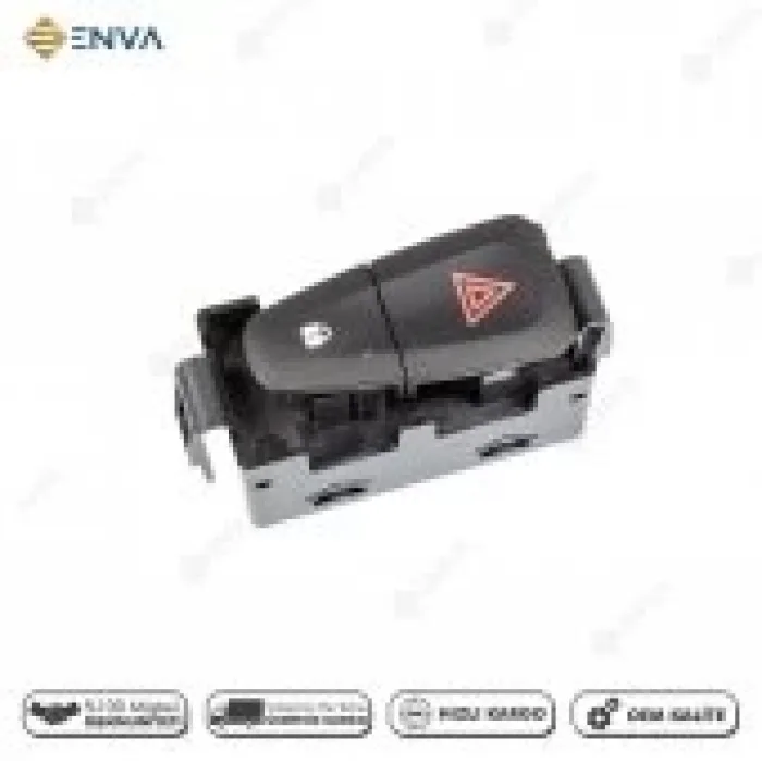 Dacia Dokker Dörtlü Sinyal Merkezi Kilit Düğmesi Anahtarı 2012-20