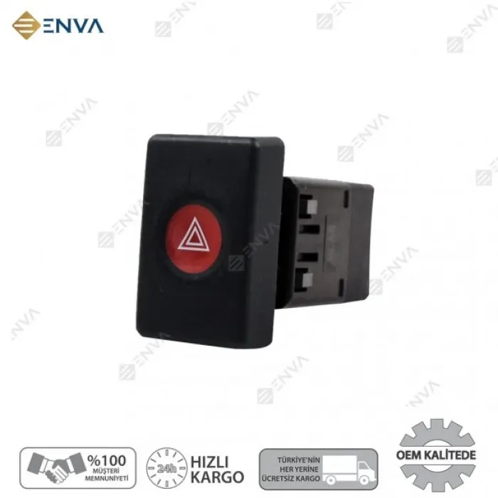 Dacia Logan Dörtlü Sinyal Düğmesi / Anahtarı