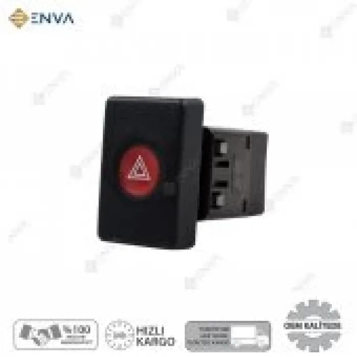 Dacia Logan Dörtlü Sinyal Düğmesi / Anahtarı