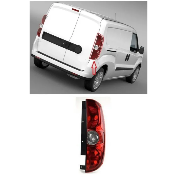 Fiat Doblo Sağ Stop Lambası 2010--2014 Duysuz Yana Açılan Kapı