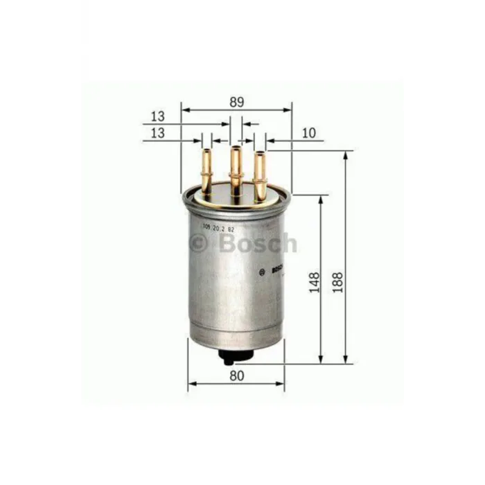 Ford Connect Yakıt Mazot Filtresi 90ps-110ps Bosch 2002--2013