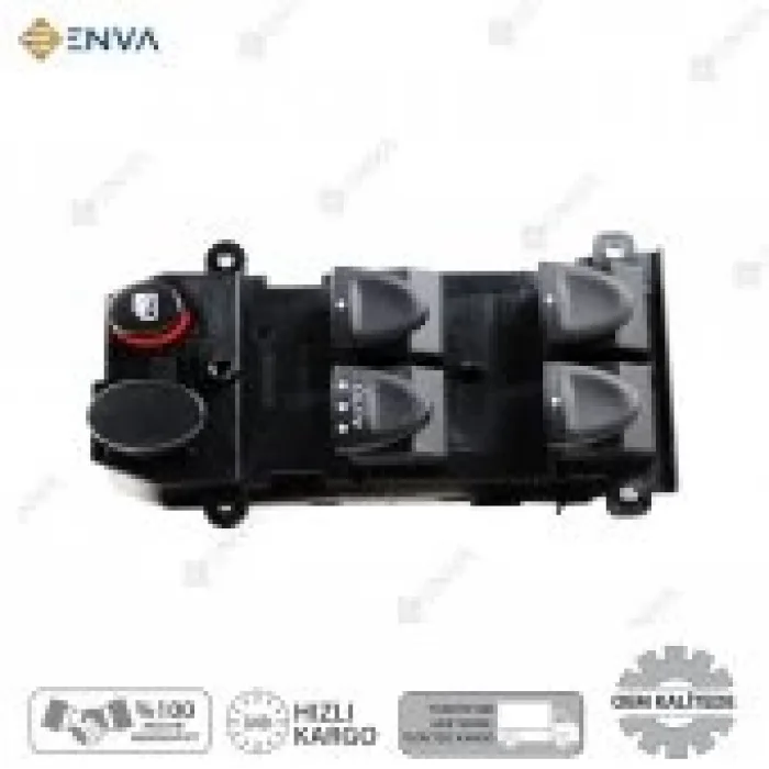 Honda Civic Fd6 Sol Cam Açma Düğmesi Anahtarı 2007-2012 5-buton N11.9557