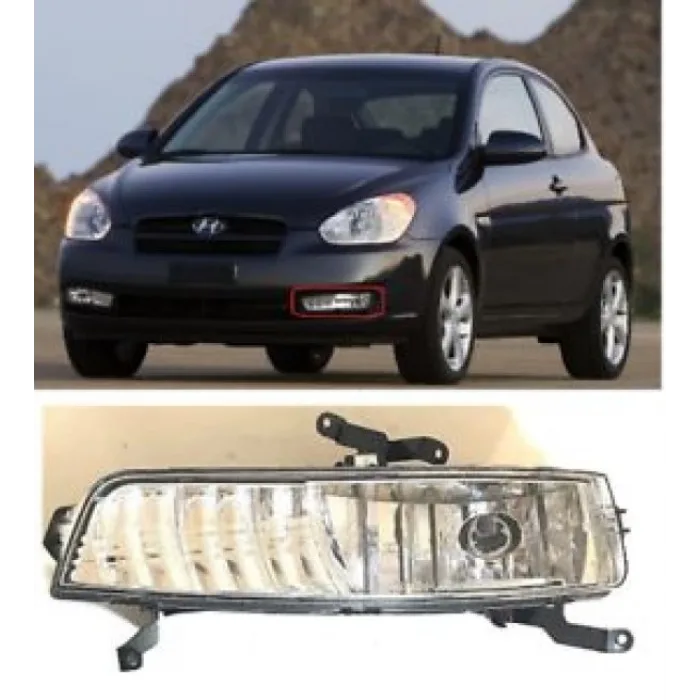 Hyundai Accent Era Sağ Ön Sis Fari Sis Lambasi 2006-2010 Ampullu.