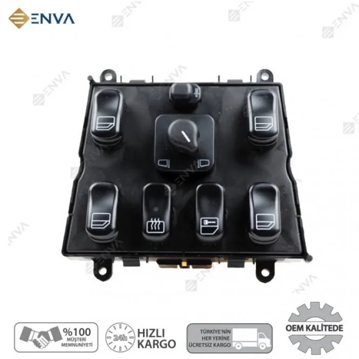Mercedes-benz Ml Serisi Ml270 / Ml320 / Ml420 Cam Açma Düğmesi