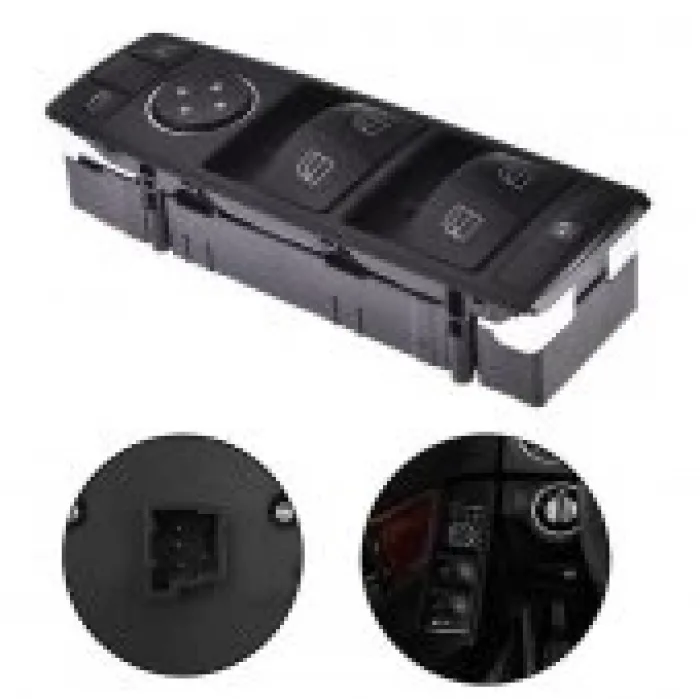 Mercedes Benz W204 Kasa C180 Sol Ön Cam Açma Düğmesi 2008-2013