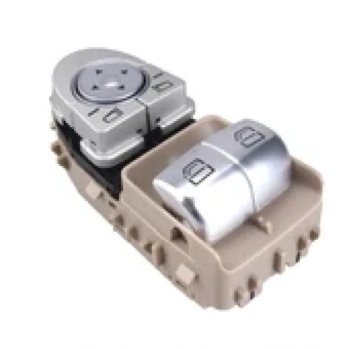 Mercedes C205 Kasa Cam Düğmesi Anahtarı Katlanmaz Bej Uyumlu