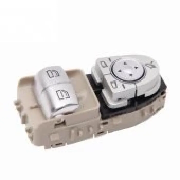 Mercedes Eqv Cam Açma Düğmesi Anahtarı Bej 2020-2022 Katlanır Uyumlu