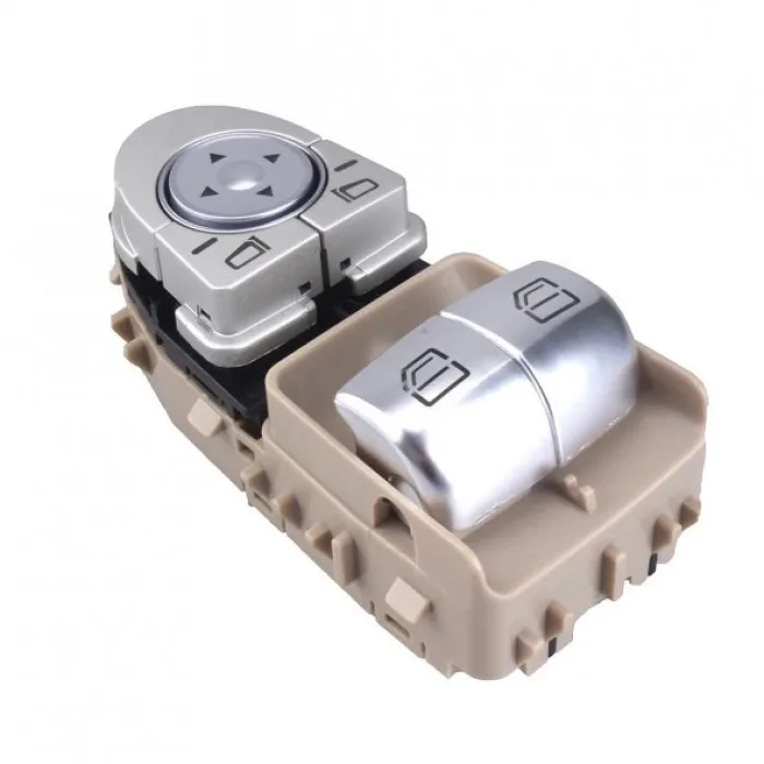 Mercedes Vito W447 Uyumlu Sol Cam Açma Düğmesi Bej Katlanmaz 2015 2020