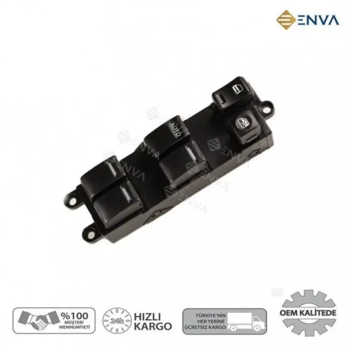 Nissan Country Sol Ön Cam Açma Düğmesi 2001-2009 dörtlü