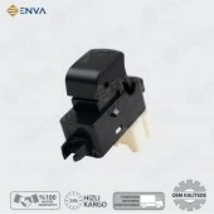 Nissan Navara Tekli Cam Açma Düğmesi Anahtarı 2006-2013 ışıklı