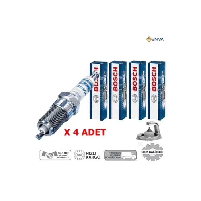 Opel Astra F Kasa 1.4 - 1.6 - 2.0 Benzin - Lpg Bosch  İridyum Buji