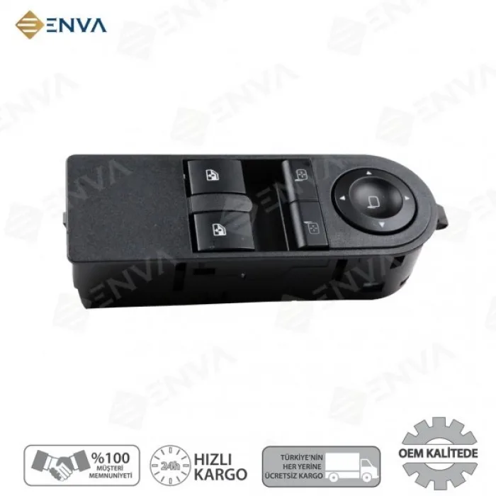 Opel Astra H Kasa Sol Ön İkili Cam Açma Düğmesi Anahtarı2003-2010