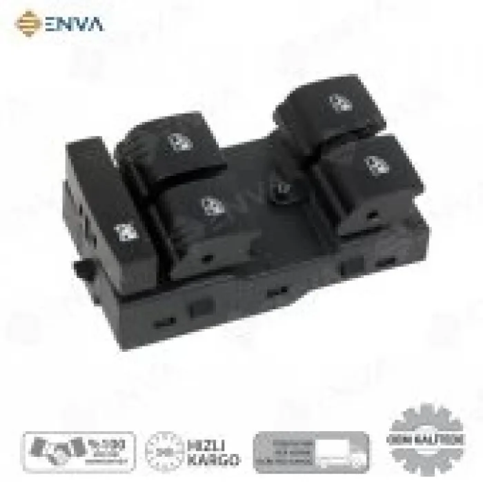 Opel Astra J Sol Ön Cam Açma Düğmesi Anahtarı 2012--2016