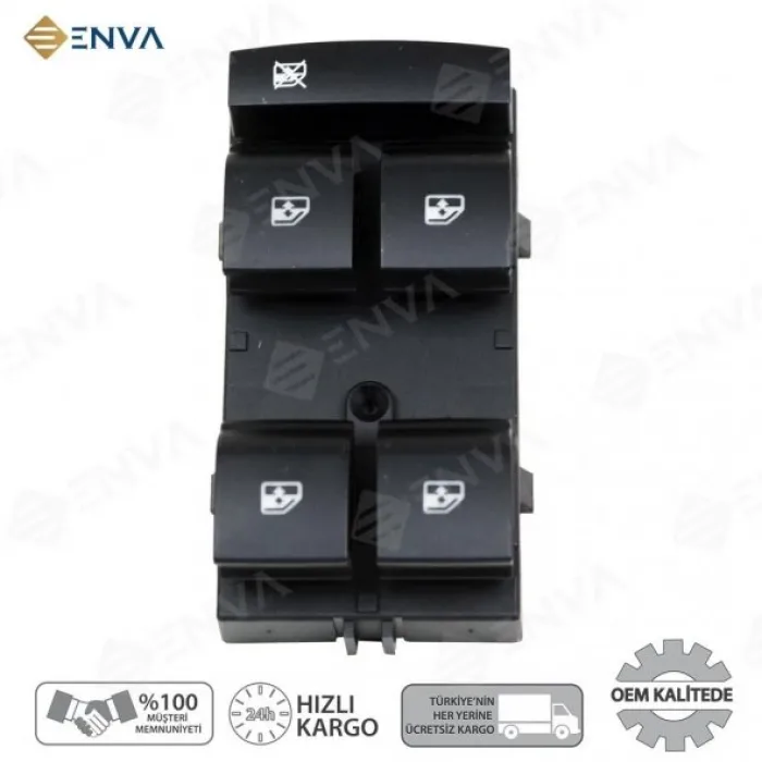 Opel Meriva B Kasa Dörtlü Cam Açma Düğmesi Anahtarı 2009-2012