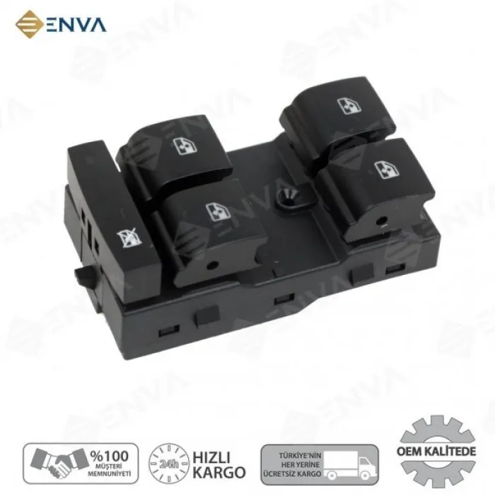 Opel Mokka Sol Ön Dörtlü Cam Açma Düğmesi Anahtarı 2012-2016