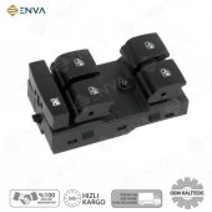 Opel Mokka Sol Ön Dörtlü Cam Açma Düğmesi Anahtarı 2012-2016