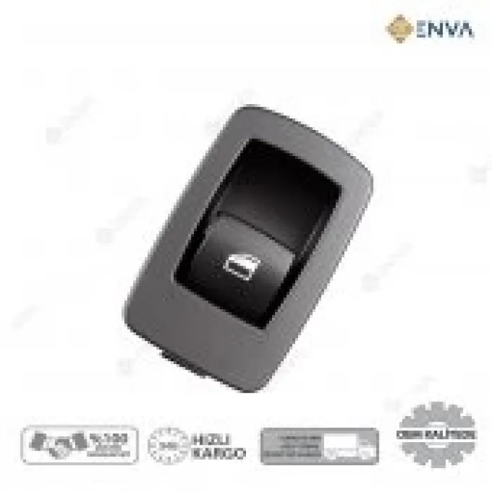 Otobalcı Bmw E83 Kasa Cam Açma Düğmesi Anahtarı Arka Kapı (Siyah)