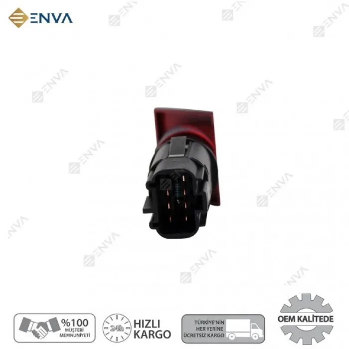 Otobalcı Ford Connect Dörtlü Sinyal Flaşör Düğmesi Anahtarı 2008--2013