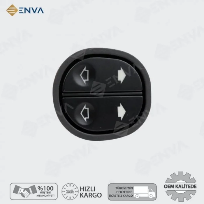 Otobalcı Ford Fiesta - Ka - Connect İkili Cam Açma Anahtarı 8-Pinli