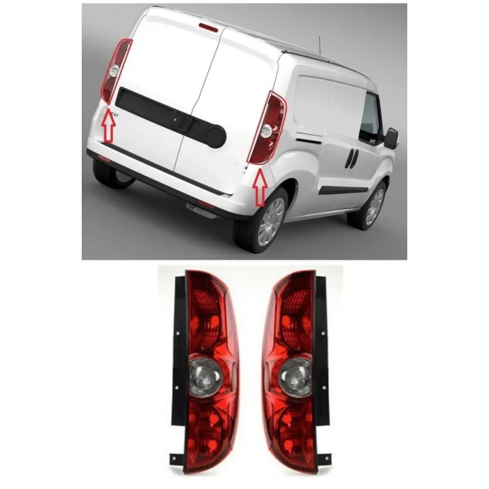 Otobalcı Opel Combo Sağ Stop Lambası 2012--2013 Duysuz Yana Açılan Kapı