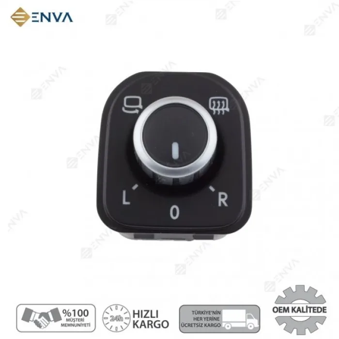 Otobalcı Passat / Jetta / Golf / Tiguan Ayna Ayarlama Düğmesi