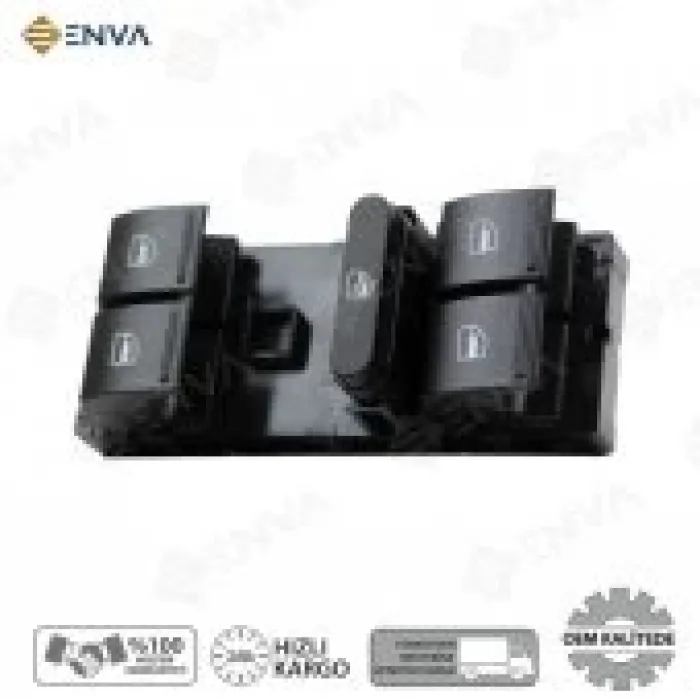 Otobalcı Seat Leon - Ibıza - Toledo - Altea Cam Açma Düğmesi Anahtarı