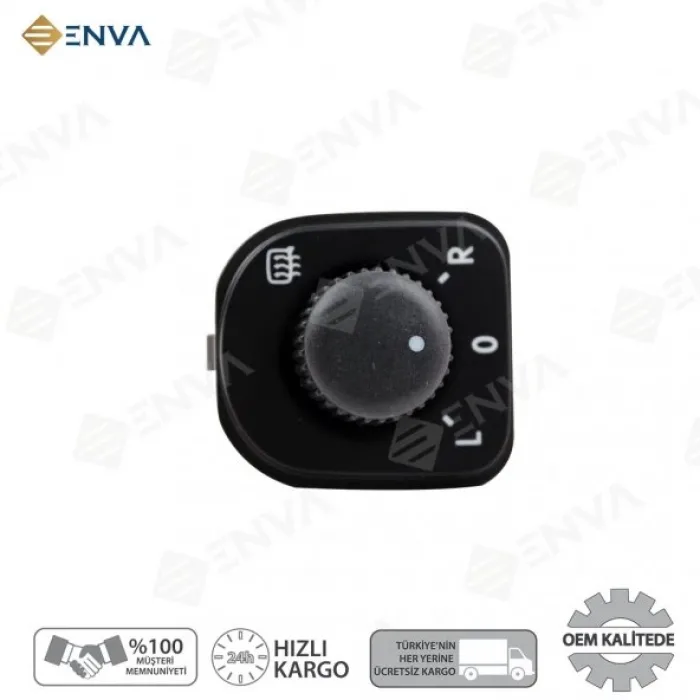 Otobalcı Vw Golf V / Jetta / Passat / Tiguan Ayna Ayar Düğmesi Anahtarı