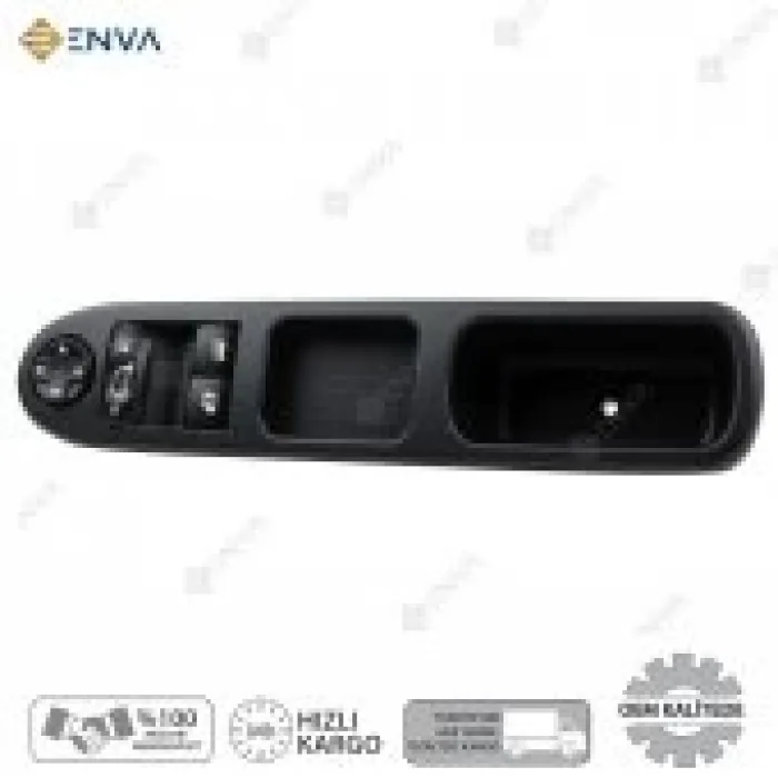 Peugeot 207 Cc Sol Ön İkili Cam Açma Anahtarı Düğmesi 2006-2012 T
