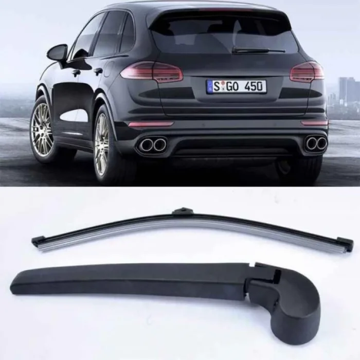 Porsche Cayenne Arka Cam Silecek Kolu Ve Süpürgesi Seti 2011-2017 400117929