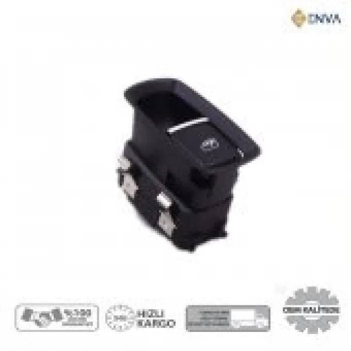 Porsche Panamera Sağ Ön - Sol Arka Tekli Cam Açma Düğmesi Anahtar