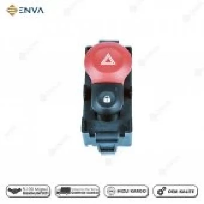 Renault Kangoo Dörtlü Sinyal Flaşör Düğmesi Anahtarı 2009--2016