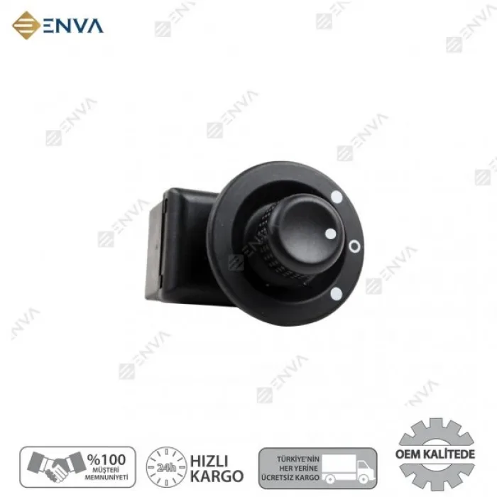 Renault Laguna 2 Ayna Ayar Düğmesi Anahtarı katlanmaz 2003-2008