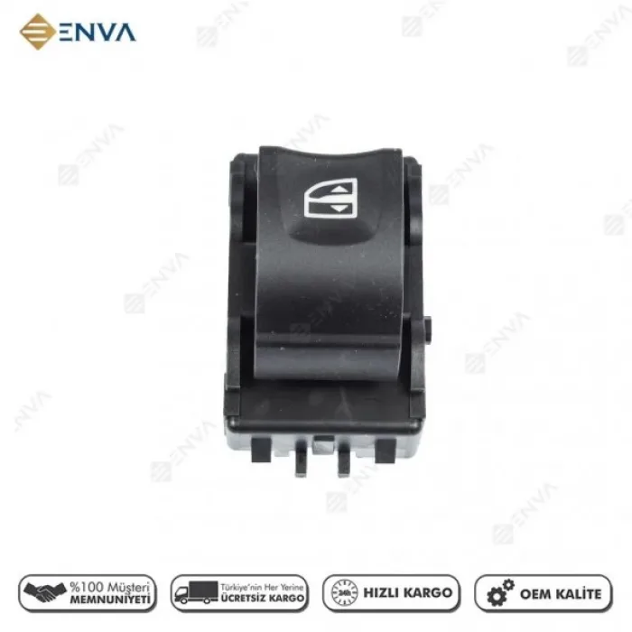 Renault Laguna 3 Latitude Tekli Cam Açma Dügmesi Anahtari 4-Pin 236963073