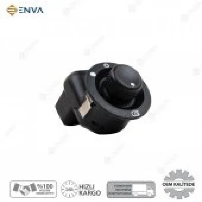 Renault Megane 2 Dikiz Ayna Ayar Düğmesi Katlanır  2003-2008
