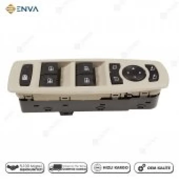 Renault Megane 3 Dörtlü Cam Açma Düğmesi Anahtarı 2010-2014