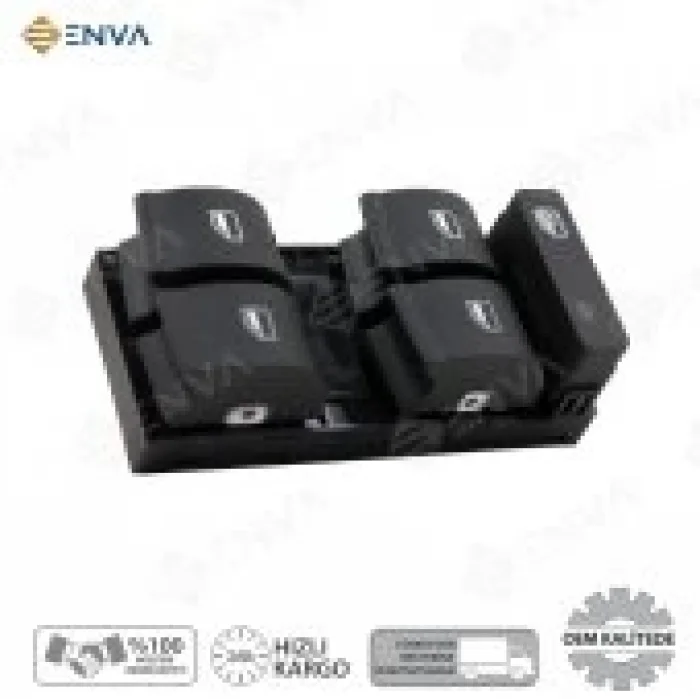 Seat Exeo Sol Ön Kapı Dörtlü Cam Açma Düğmesi Anahtarı 2008-2012