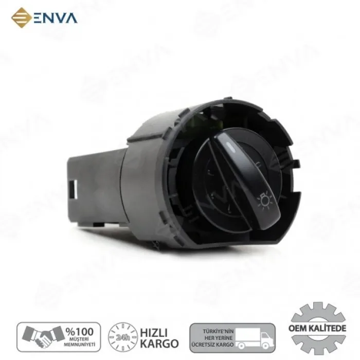 Skoda Fabia Far Anahtarı Düğmesi 1999--2008 Cercevesiz