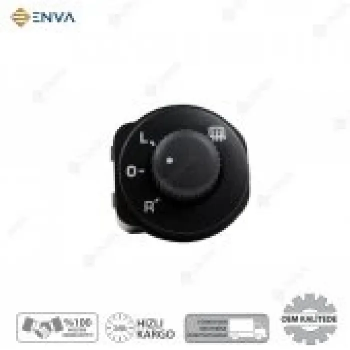 Skoda Rapid Dikiz Ayna Ayar Düğmesi Anahtarı 2013-2018 ısıtmalı