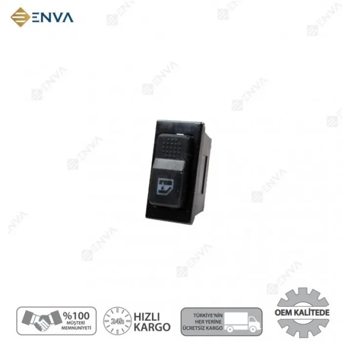 Tofaş Uyumlu Tip Cam Açma Düğmesi Anahtarı