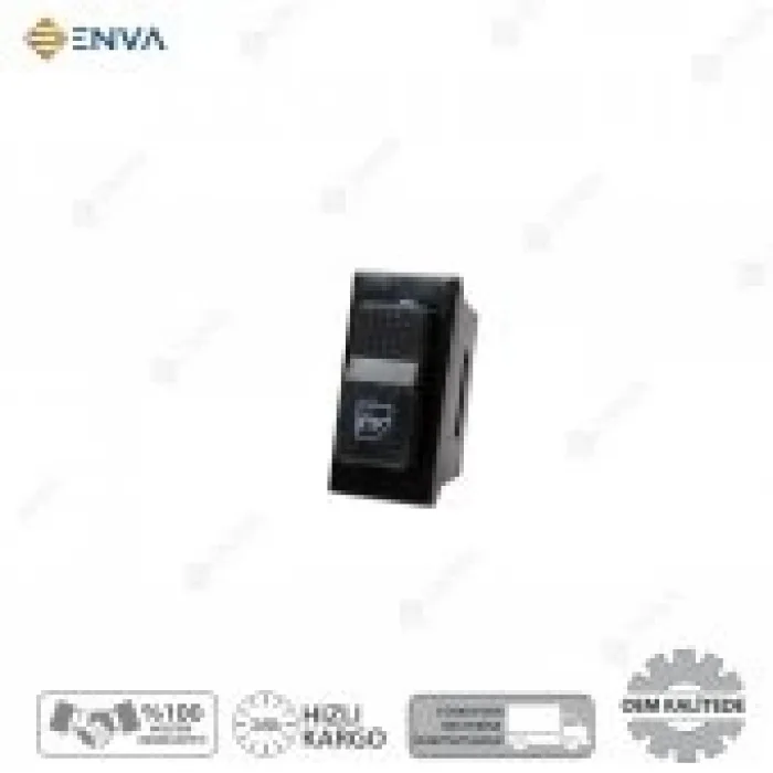 Tofaş Uyumlu Tip Cam Açma Düğmesi Anahtarı