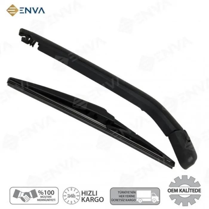 Toyota Uyumlu Auris Arka Cam Silecek Kolu Ve Süpürgesi Takimi 2007-2012.