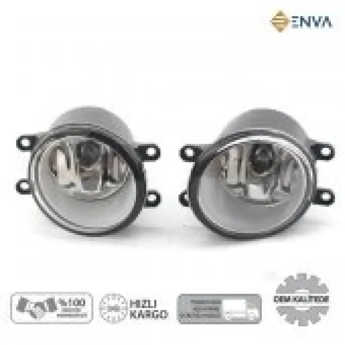 Toyota Uyumlu Auris Sag + Sol Ön Sis Fari Sis Lambasi Takimi 2007-2011 383648355