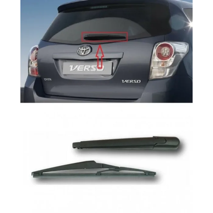 Toyota Uyumlu Verso Arka Cam Silecek Kolu Ve Süpürgesi Seti 2010--2015 440999449