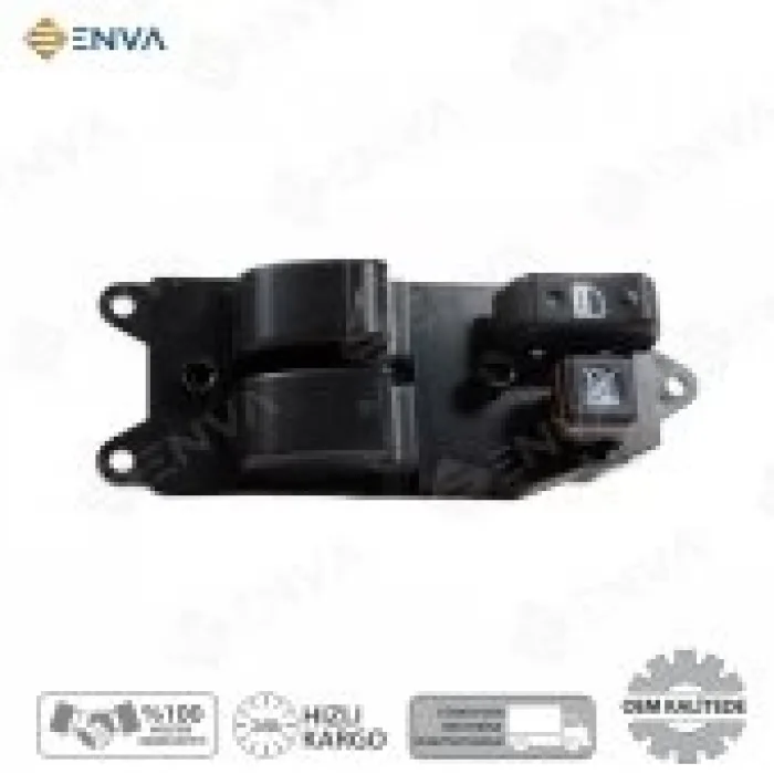 Toyota Verso Uyumlu Sol Ön Ikili Cam Açma Düğmesi Anahtarı 2004-2007