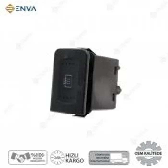 Volkswagen Bora Arka Cam Rezistans Düğmesi Anahtari 1997-2005.