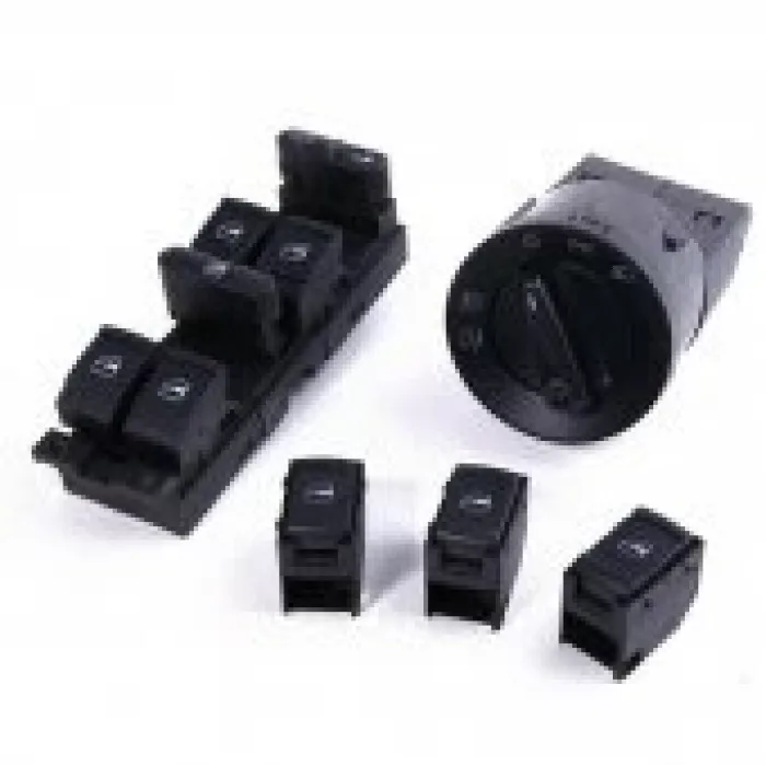 Volkswagen Bora Cam Açma Düğmesi Far Anahtarı Takım 1998-2005