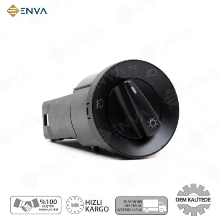 Volkswagen Bora Far Açma Kapatma Düğmesi Anahtarı 1998-2005 arka